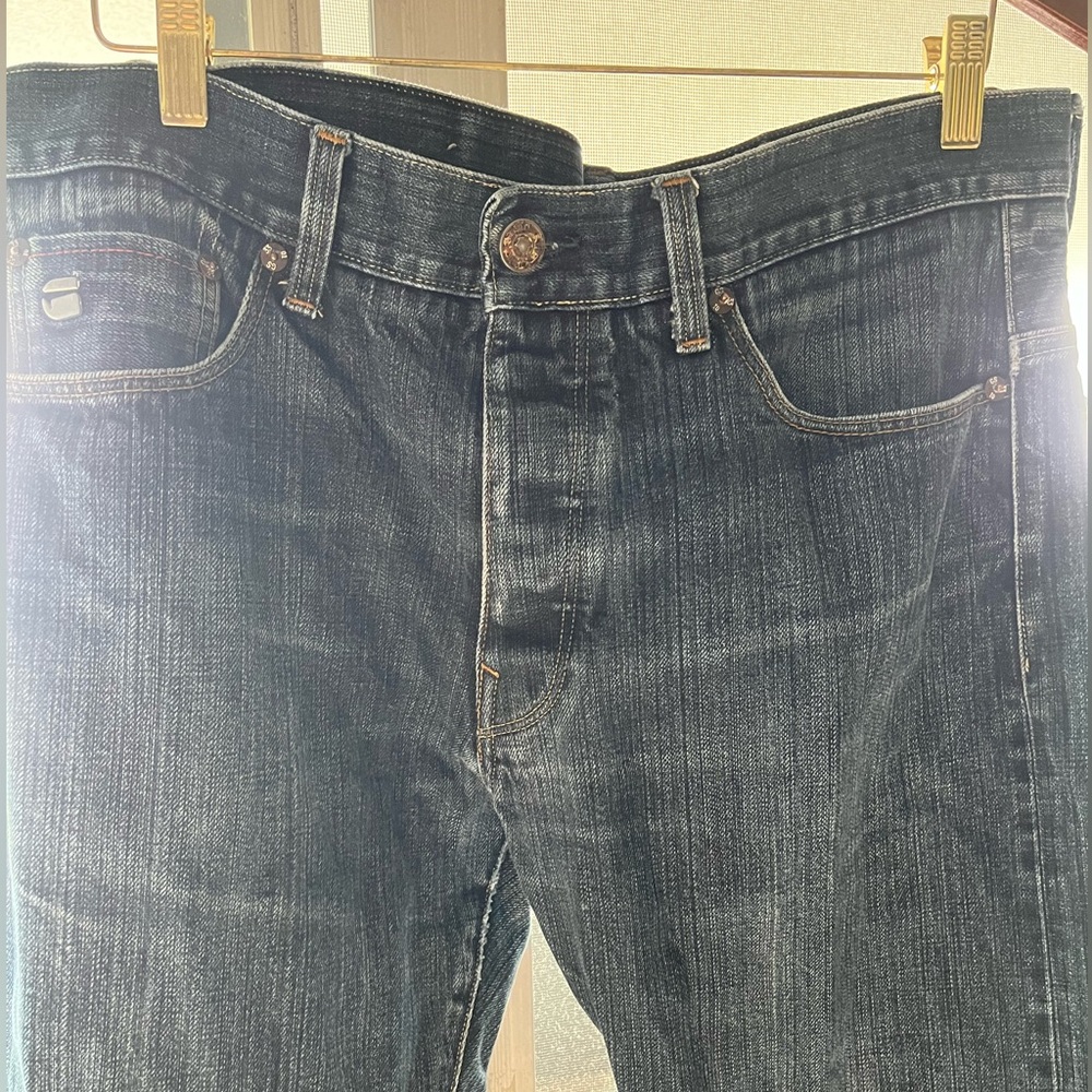 G-Star THE ORIGINAL Blue Straight Jeans Classic Style